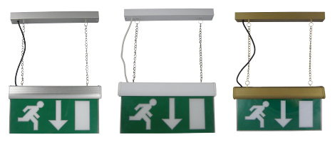 Hanging Emergency Exit Sign