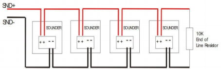 Sounder Circuit Wiring