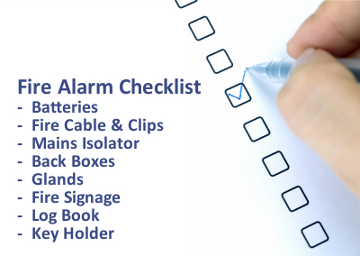 Fire Alarm Checklist