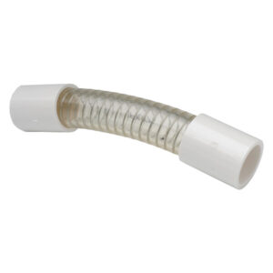 30 or 100cm Flexible Connector 25mm White Aspirating Pipe Fitting