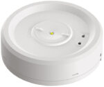 Azelio Surface LED Emergency Downlight With Both Open Area & Escape Route Lenses