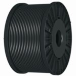 Black 2 Core Standard Fire Resistant Cable (1.5mm)