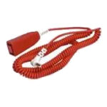 C-Tec NC805D 1.2-3.6m (4-12ft) Coiled Tail Call Lead