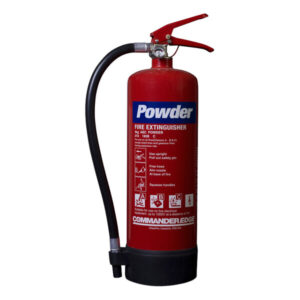 Commander 4kg ABC Dry Powder Fire Extinguisher