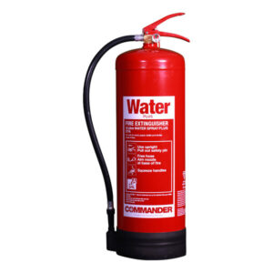 Commander 9 Litre Water Plus Spray Fire Extinguisher