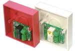 Easy Relay 12V Security Panel Relay (12V DC Coil) in White or Red Single Gang Box