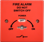 Economy Fire Alarm Mains Safety Isolator Switch (Surface or Flush)