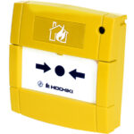 Hochiki ESP Addressable Manual Call Point in Yellow