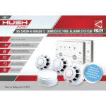 Hush ActiV Grade C Stand-Alone Domestic Fire Alarm Kit