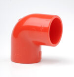 Plain Red ABS 25mm 90 Degree Elbow