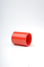 Plain Red ABS 25mm Socket