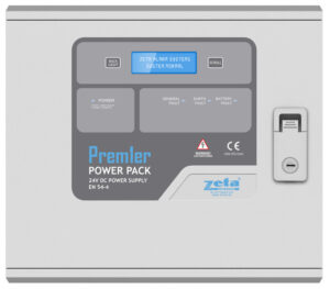 Premier Power Pack EN-54 Certified 2 or 5 Amp 24V Power Supply with LCD Screen