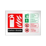 Prestige CO2 Spray Extinguisher Sign