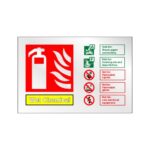 Prestige Wet Chemical Extinguisher Sign
