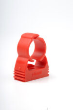 Red 25mm x 3/4" Pipe Clip (Box of 500)