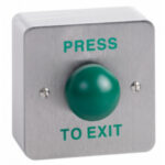 STP-SPB004S Surface Green Dome Stainless Steel Exit Button