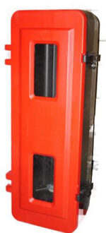 Single Fire Extinguisher Cabinet (Large) 9lt Water/Foam