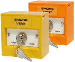 Smoke Vent Fireman's Switch in Orange