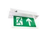 Vale Self-Test LED Emergency Exit Sign In White