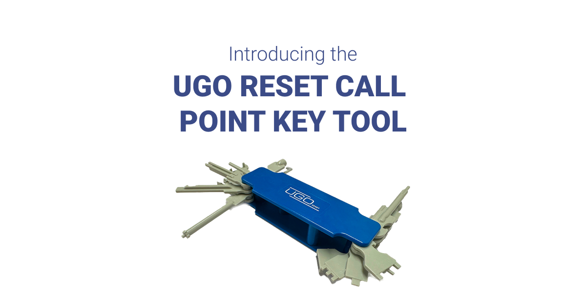 UGO call point multi-key tool for fire alarm systems